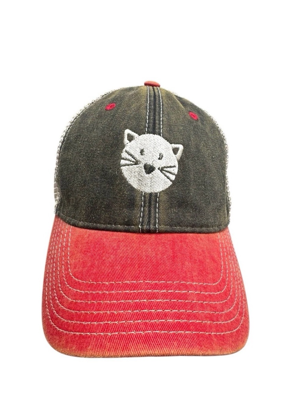 Cat Face Trucker Hat Legacy
Mesh Snapback Minimalist Cute
Kitty Cap
